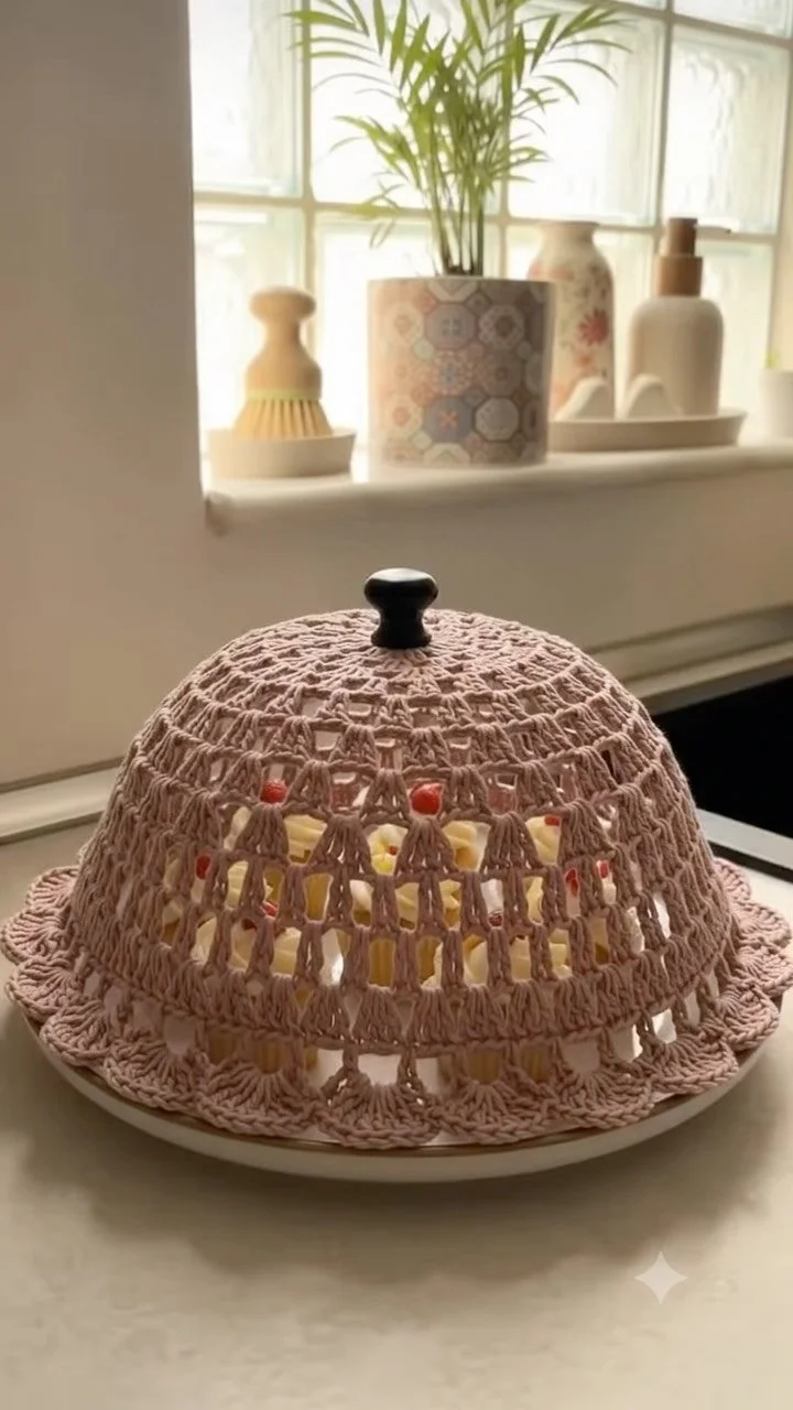 Handmade crochet kitchen essentials for a cozy home vibe.