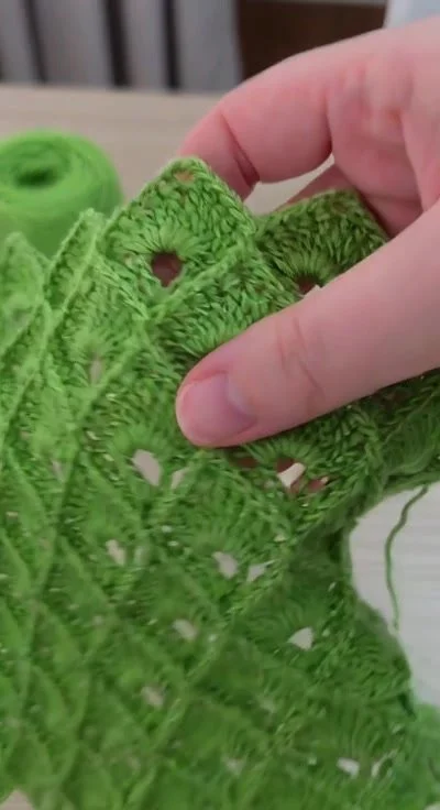 Stunning crochet project showcasing beautiful craft design